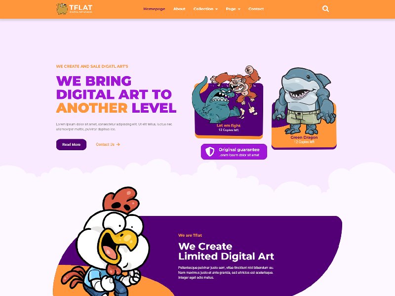 Tflat Digital Art Creators